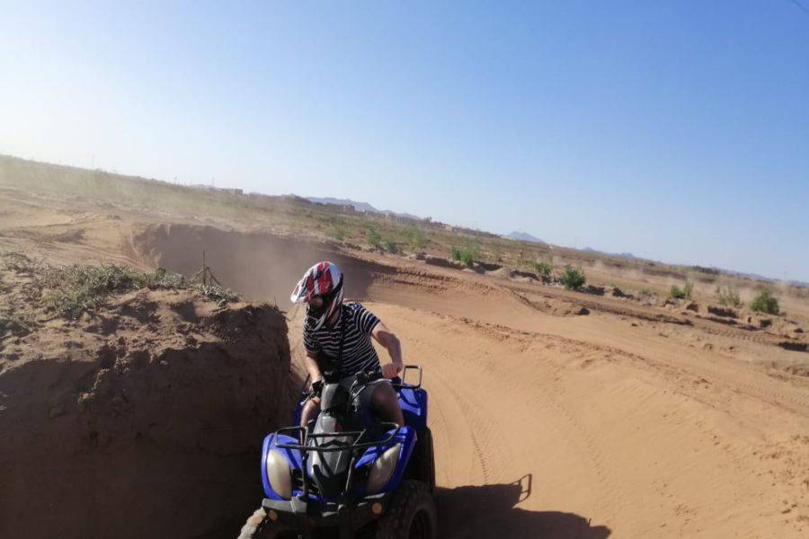 Marrakech Quad Bike Tour in the oasis Palmeraie   