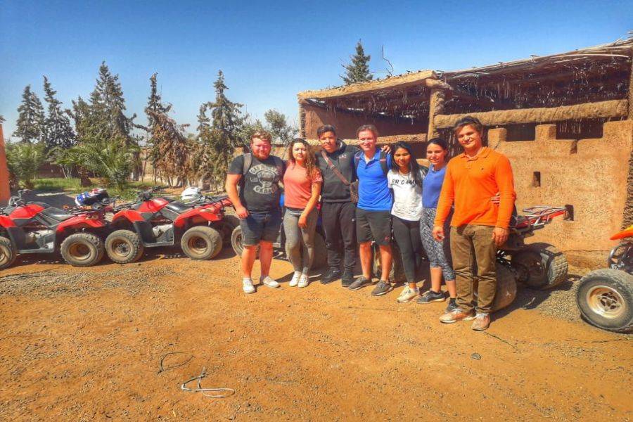 Marrakech Quad Bike Tour in the oasis Palmeraie   