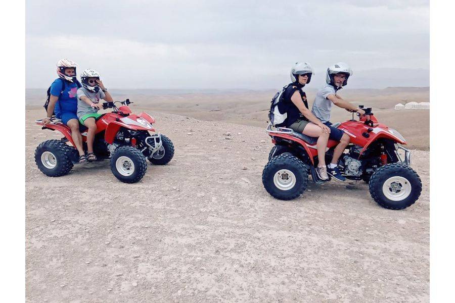 Marrakech Agafay Rocky Desert Quad Bike  Adventure 