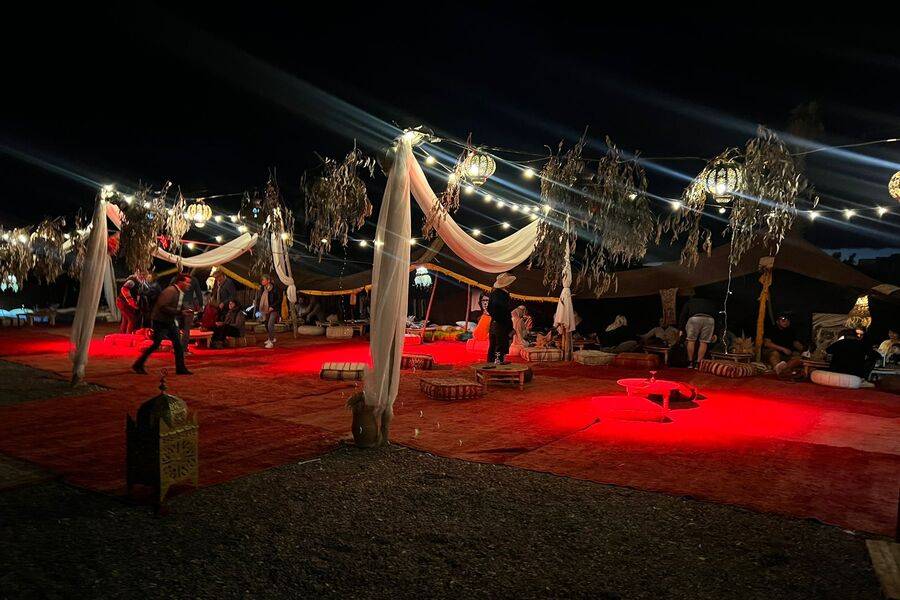 Quad bike and  live show and Diner in Agafay desert trips 