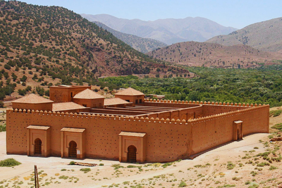 High Atlas Mountain With Visit Tinmel Mosque