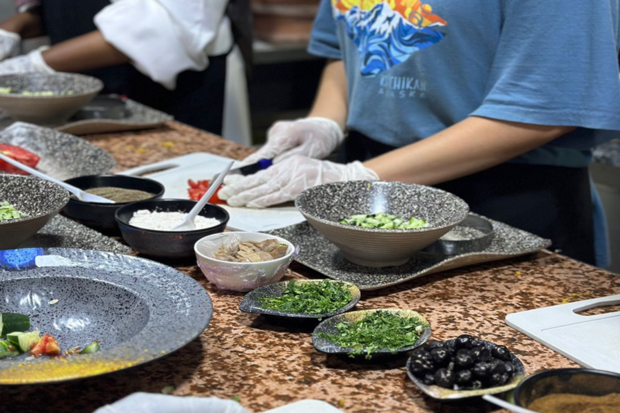 Moroccan Cooking Class in Marrakech — Tajine, Couscous & Mint Tea with Chef