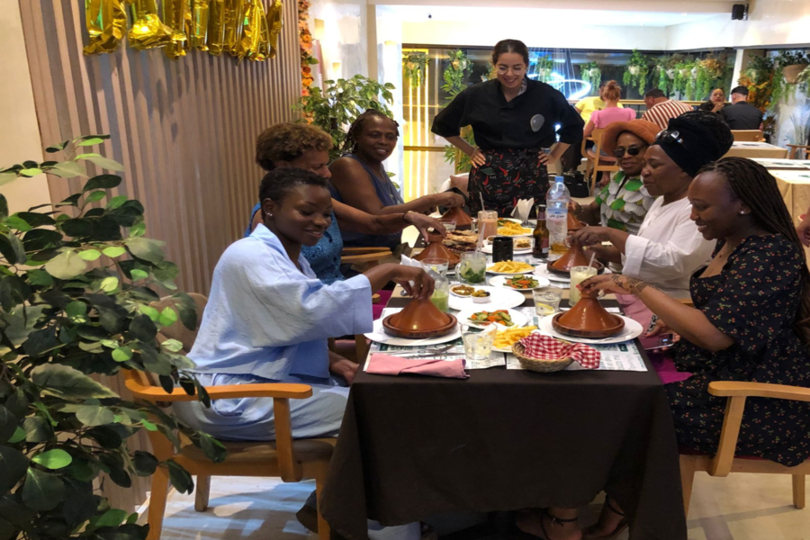 Moroccan Cooking Class in Marrakech — Tajine, Couscous & Mint Tea with Chef