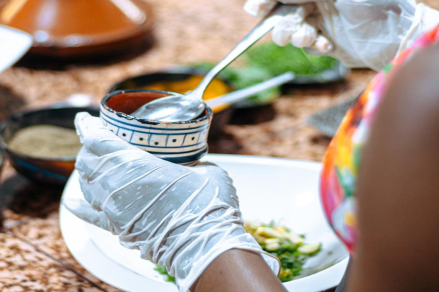 Moroccan Cooking Class in Marrakech — Tajine, Couscous & Mint Tea with Chef
