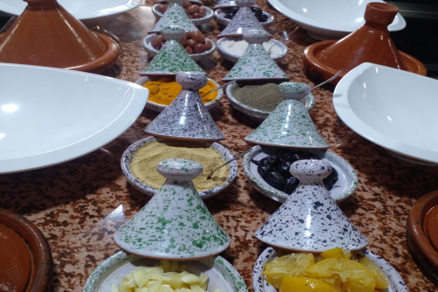 Moroccan Cooking Class in Marrakech — Tajine, Couscous & Mint Tea with Chef