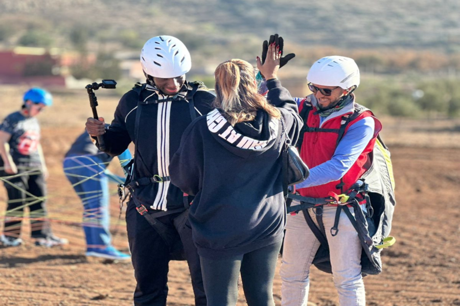 Paragliding in Marrakech and Atlas Mountains