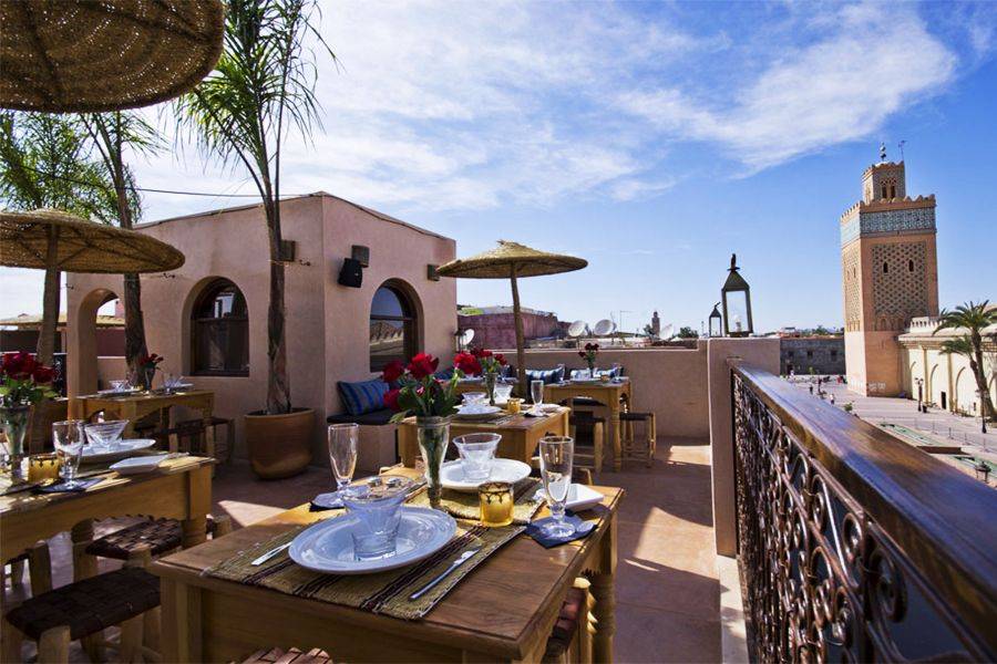 Rooftop Tour and Medina Visit with Meals in Marrakech 