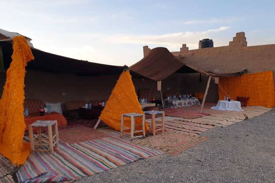 Sunset Camel Riding in Agafay Desert and Dinner in Chouf L'Or in Marrakech