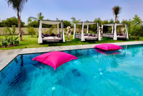 Marrakech Day Pass Pool Including Lunch and Shuttle - Chill Out