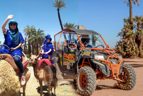 Buggy & Camel Ride Extreme Adventure at Palmeraie Marrakech