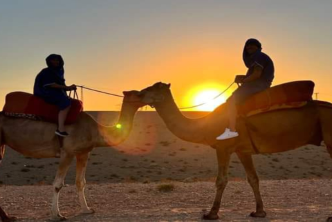 High Atlas Mountain Imlil with the Camel Riding & Diner in Agafay Desert