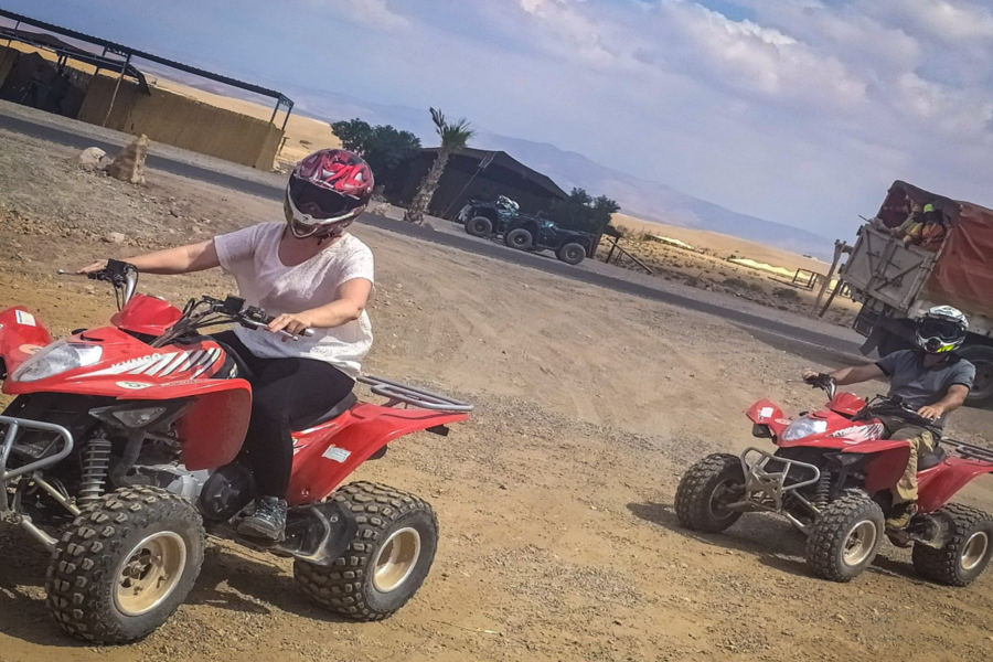 Quad Bike , Camel Ride and Dinner at  Agafay rocky desert 