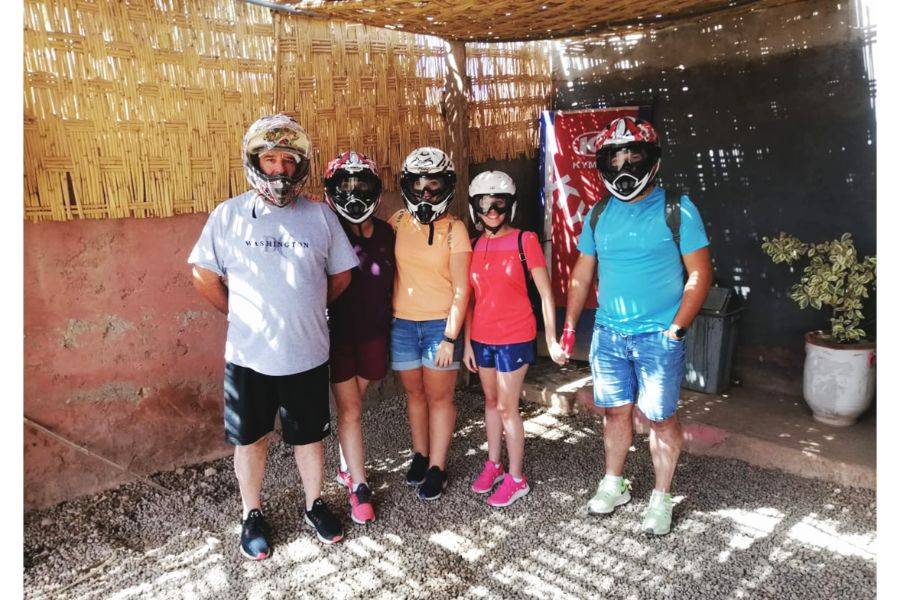 Marrakech Quad Bike Tour in the oasis Palmeraie   