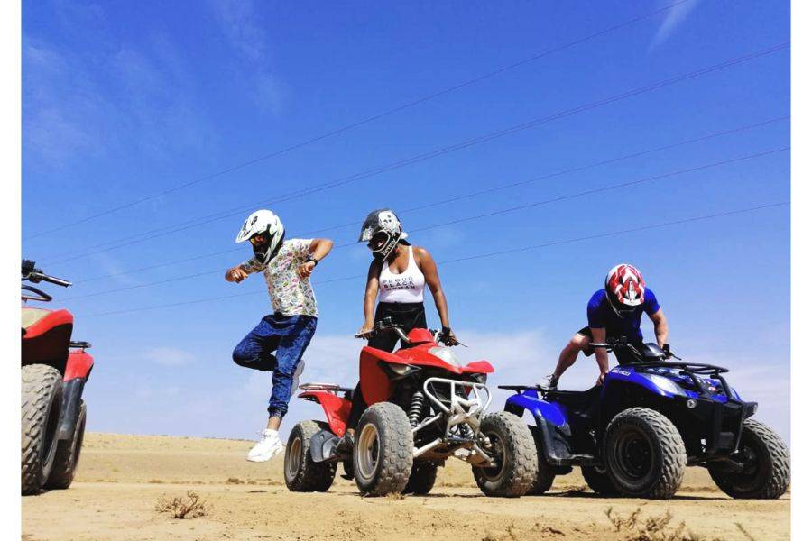 Marrakech Quad Bike Tour in the oasis Palmeraie   