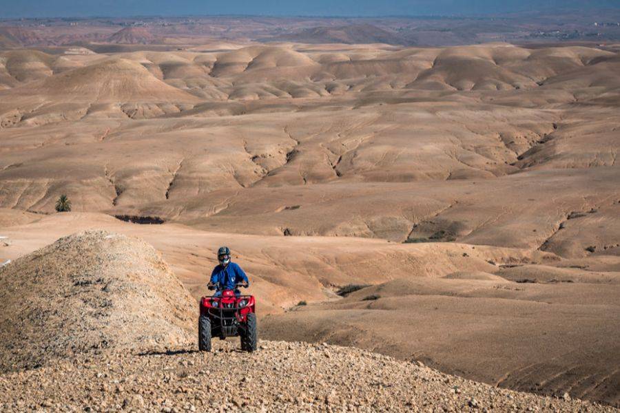 Marrakech Agafay Rocky Desert Quad Bike  Adventure 