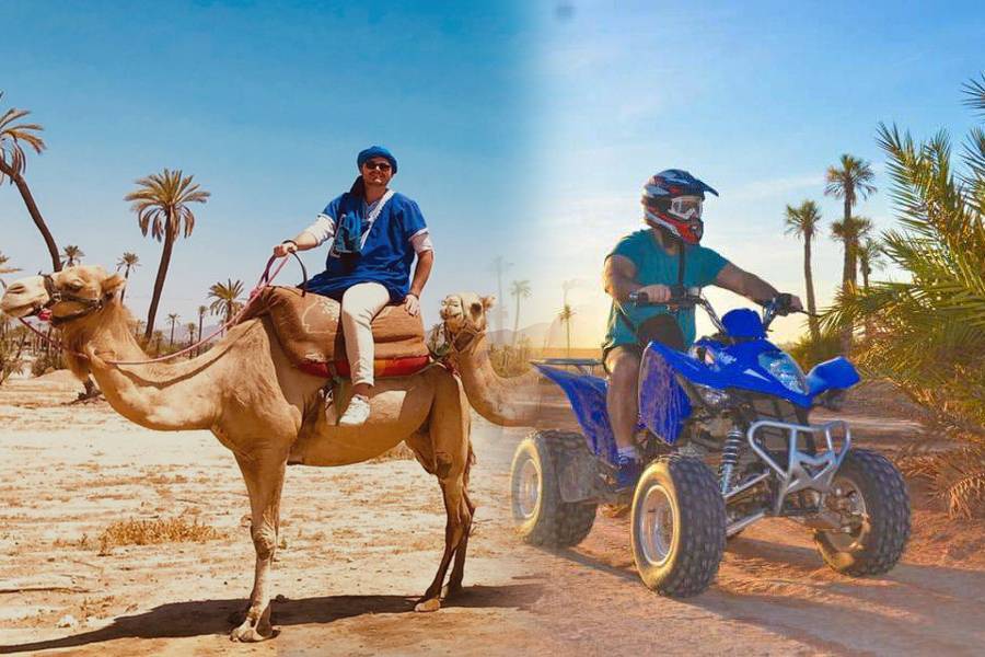 Camel Ride & Quad Biking In Marrakech Palmeraie