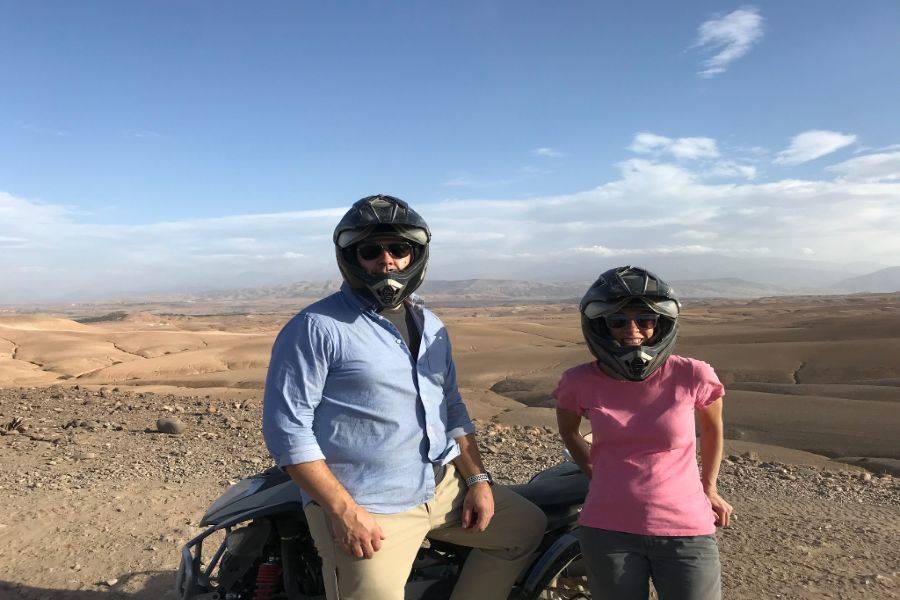 Camel Ride & Quad Bike Experience at Agafay Rocky Desert 