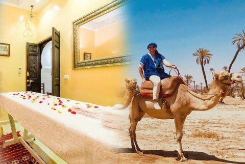 Camel Ride in the Palmeraie & Spa Treatment 