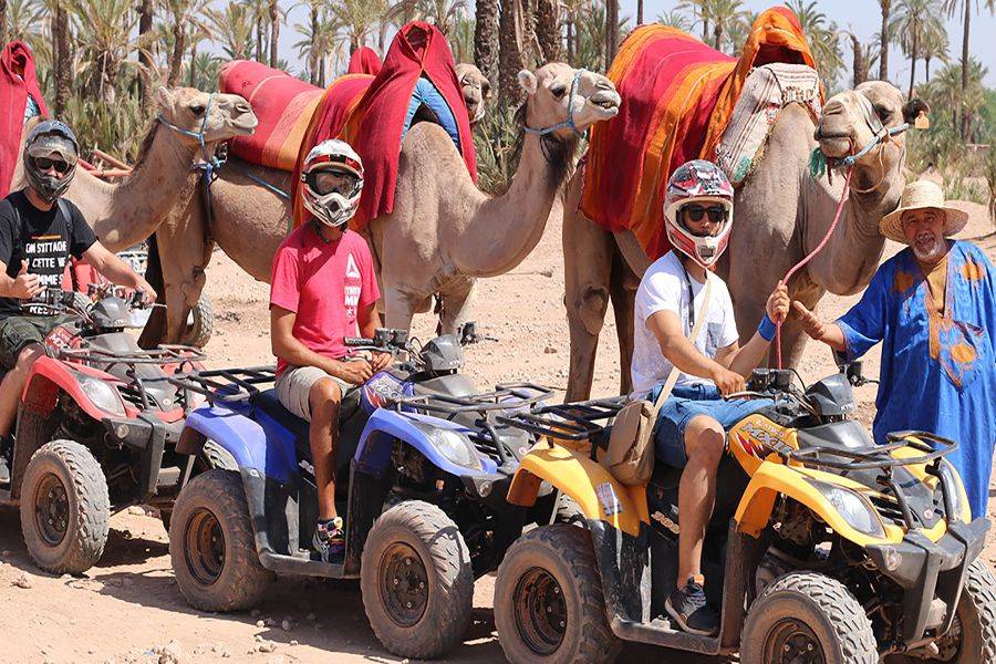 Camel Ride & Quad Biking In Marrakech Palmeraie