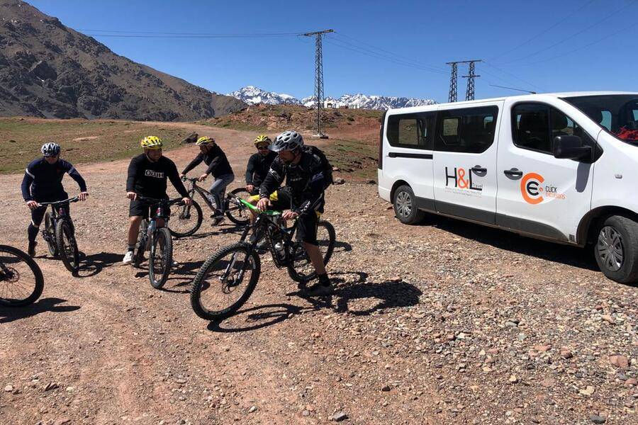 Bike Tour to Atlas Mountain and Berber village from Marrakech