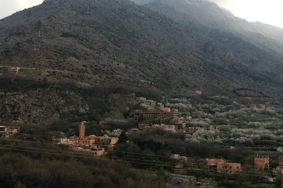 High Atlas Mountain Imlil with the Camel Riding & Diner in Agafay Desert