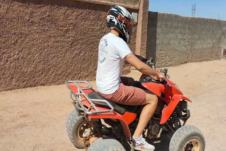 Camel ride, Quad bike & Spa treatment