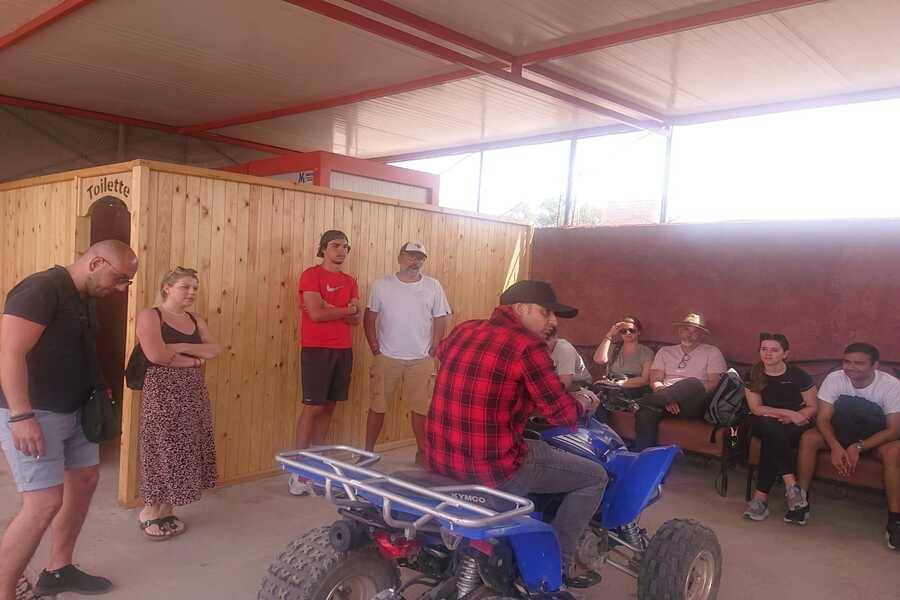 Camel ride, Quad bike & Spa treatment
