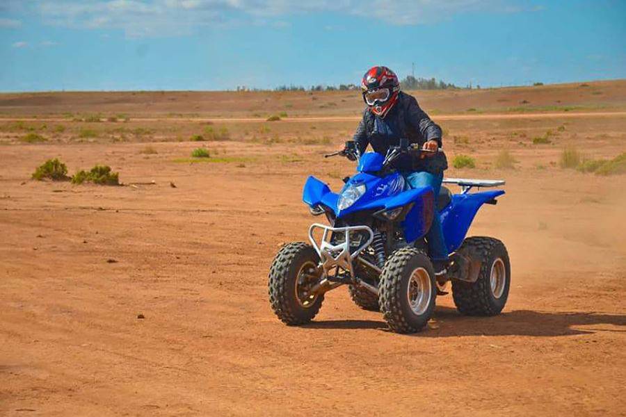 Camel ride, Quad bike & Spa treatment