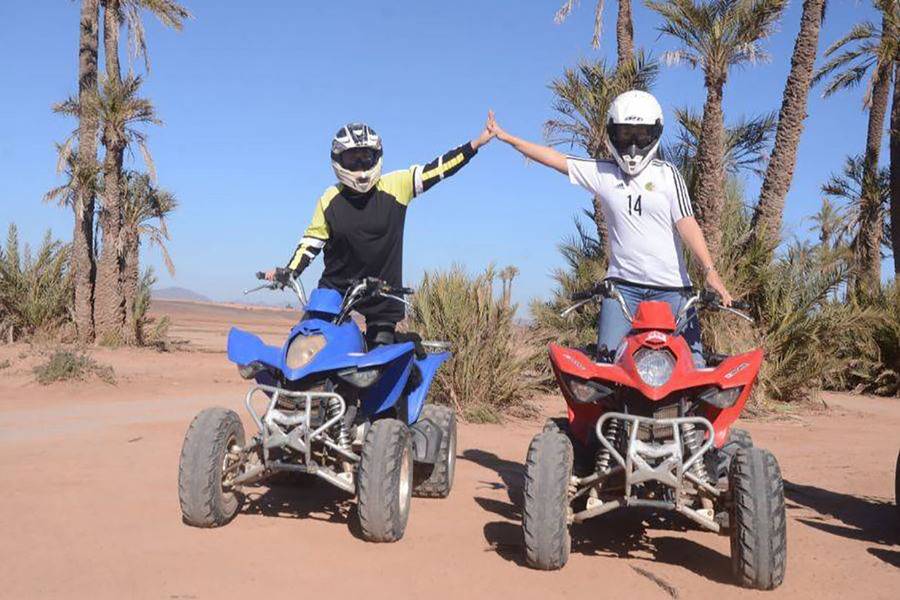 Camel ride, Quad bike & Spa treatment