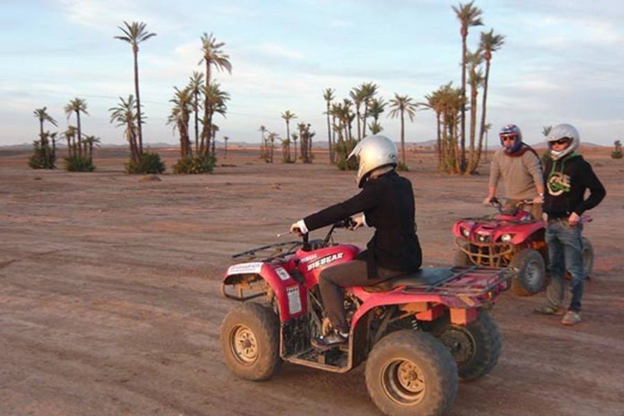 Camel ride, Quad bike & Spa treatment
