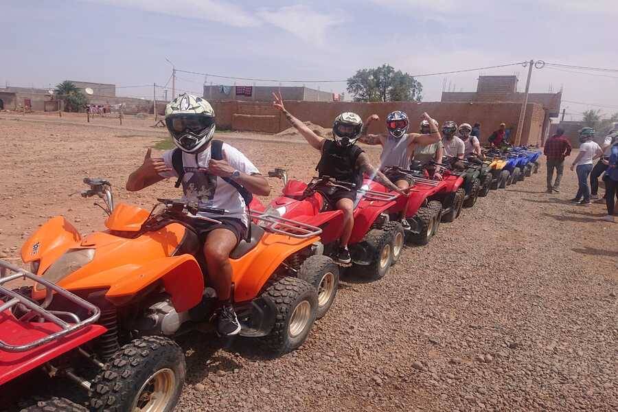 Camel ride, Quad bike & Spa treatment