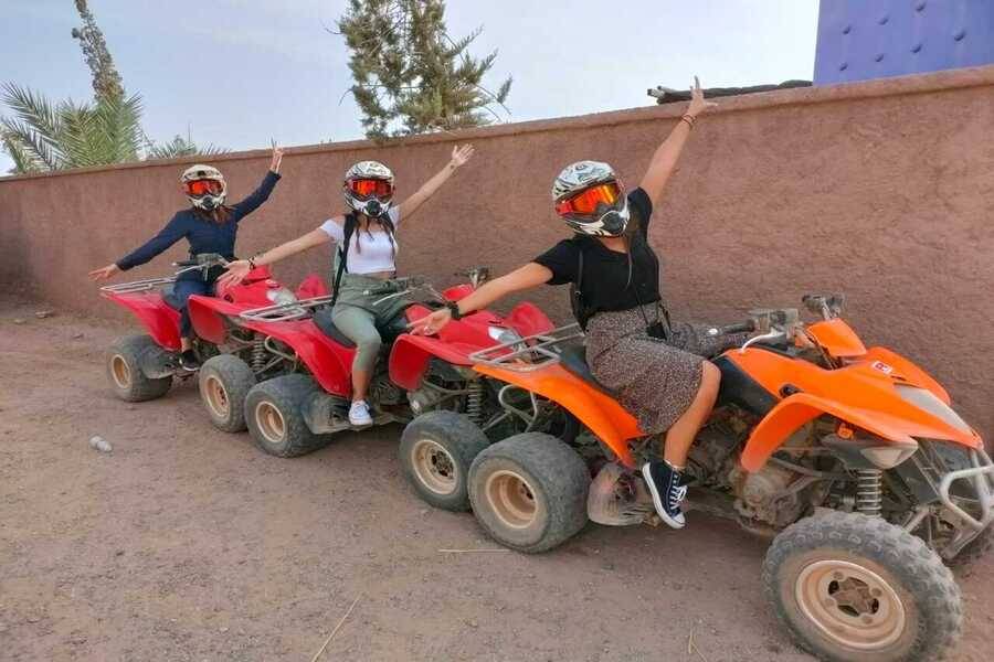Camel ride, Quad bike & Spa treatment