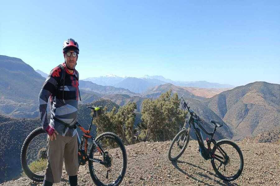Bike Tour to Atlas Mountain and Berber village from Marrakech