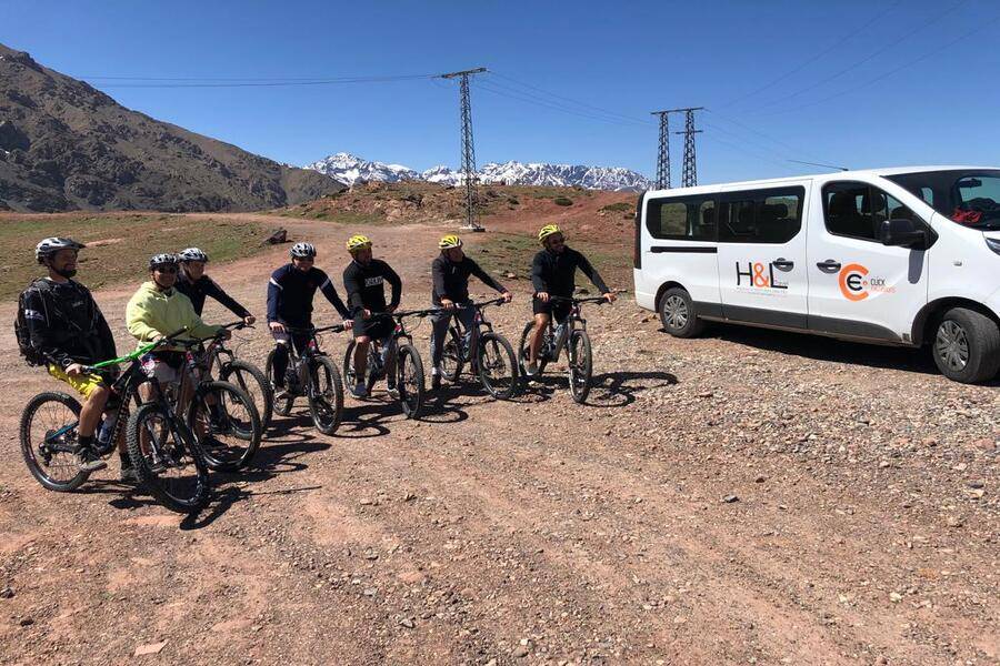 Bike Tour to Atlas Mountain and Berber village from Marrakech