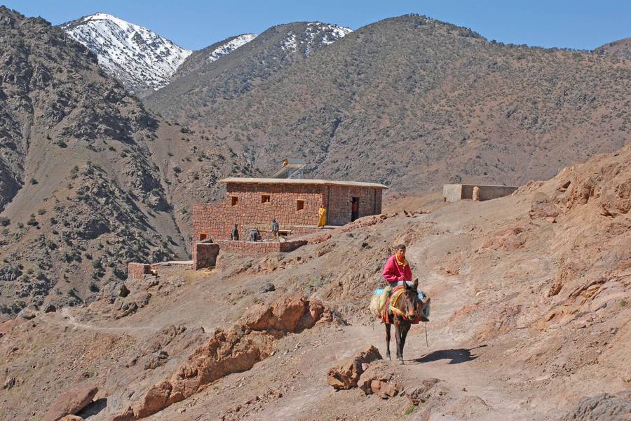High Atlas Mountain Imlil with the Camel Riding & Diner in Agafay Desert