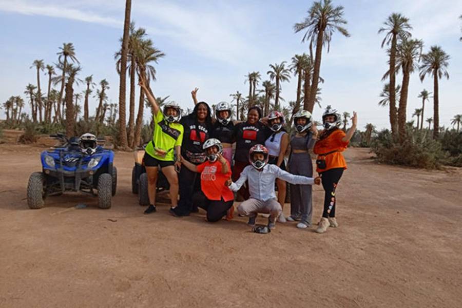 Camel ride, Quad bike & Spa treatment