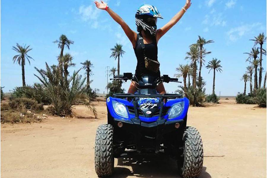 Camel ride, Quad bike & Spa treatment