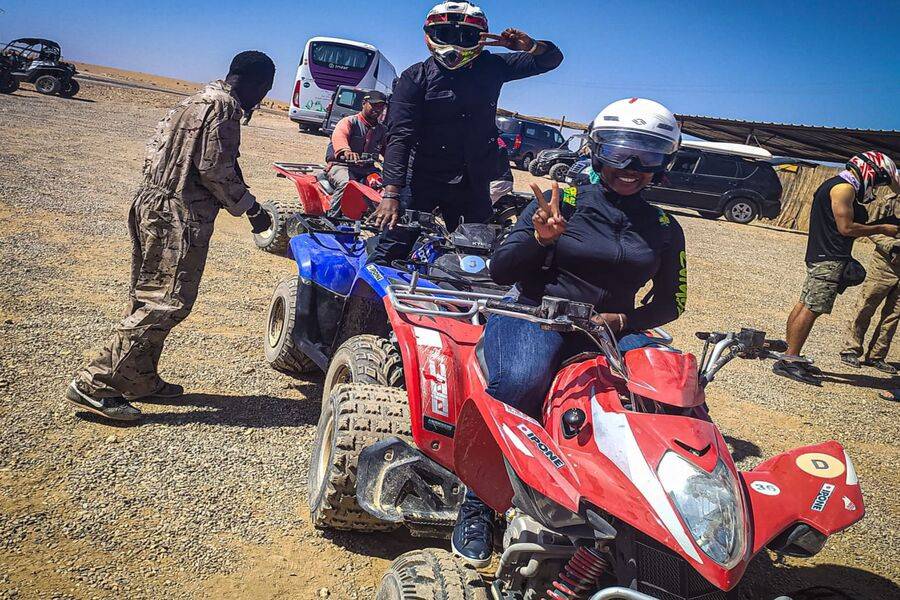 Quad Bike , Camel Ride and Dinner at  Agafay rocky desert 