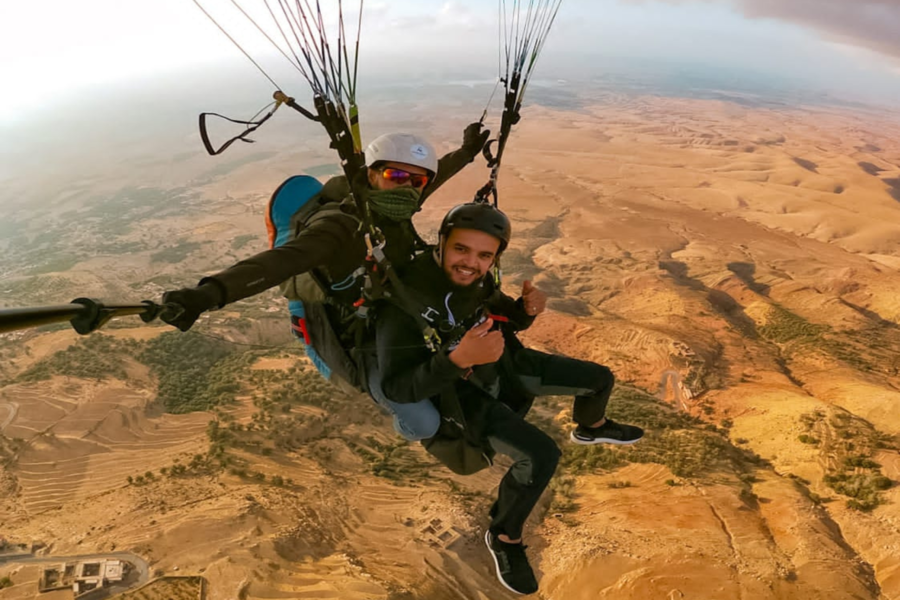 Paragliding in Marrakech and Atlas Mountains