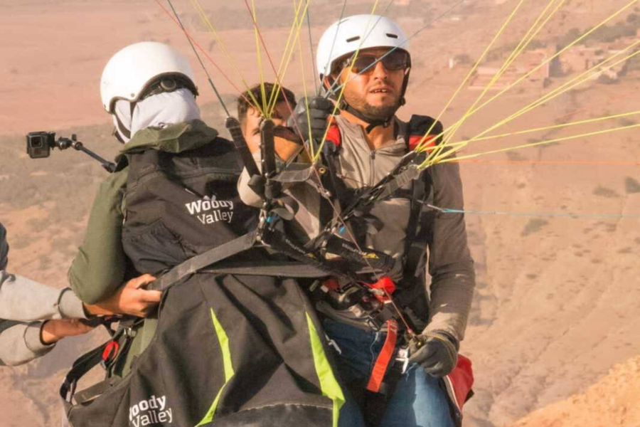 Paragliding in Marrakech and Atlas Mountains