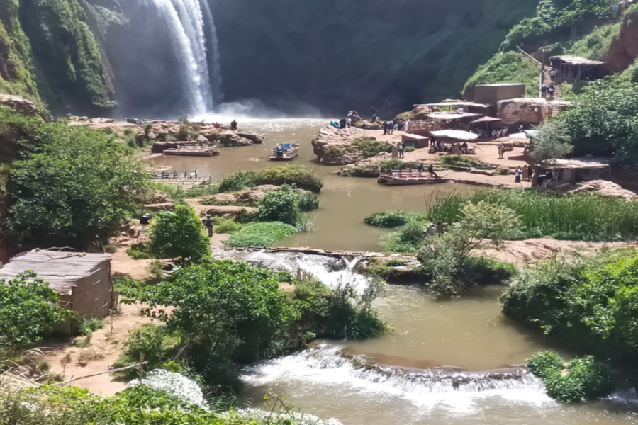 Ouzoud Waterfalls Day Trip from Marrakech — Boat Ride & Barbary Monkeys