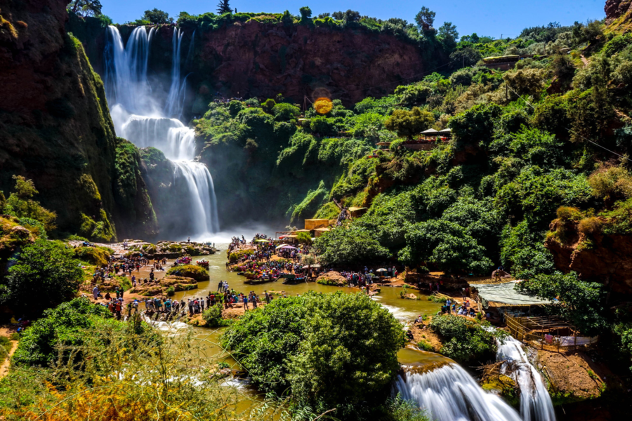 Ouzoud Waterfalls Day Trip from Marrakech — Boat Ride & Barbary Monkeys