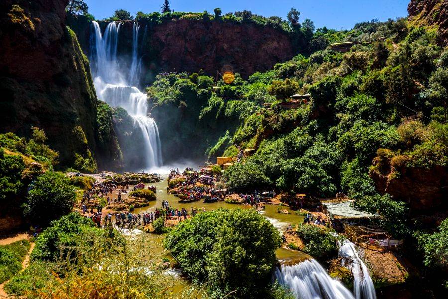 Ouzoud Waterfalls and Iminifri 2 Days Excursion