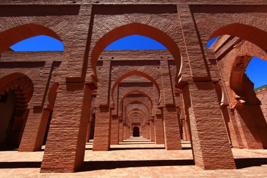 High Atlas Mountain With Visit Tinmel Mosque