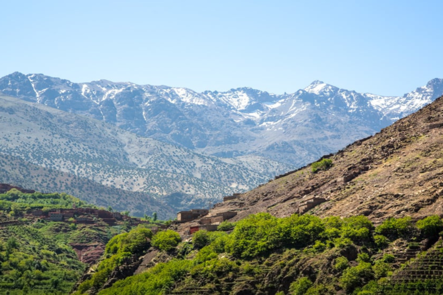 High Atlas Mountain With Visit Tinmel Mosque
