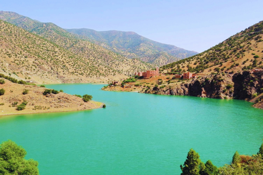 High Atlas Mountain With Visit Tinmel Mosque