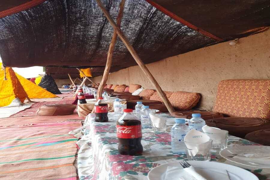 Sunset Camel Riding in Agafay Desert and Dinner in Chouf L'Or in Marrakech