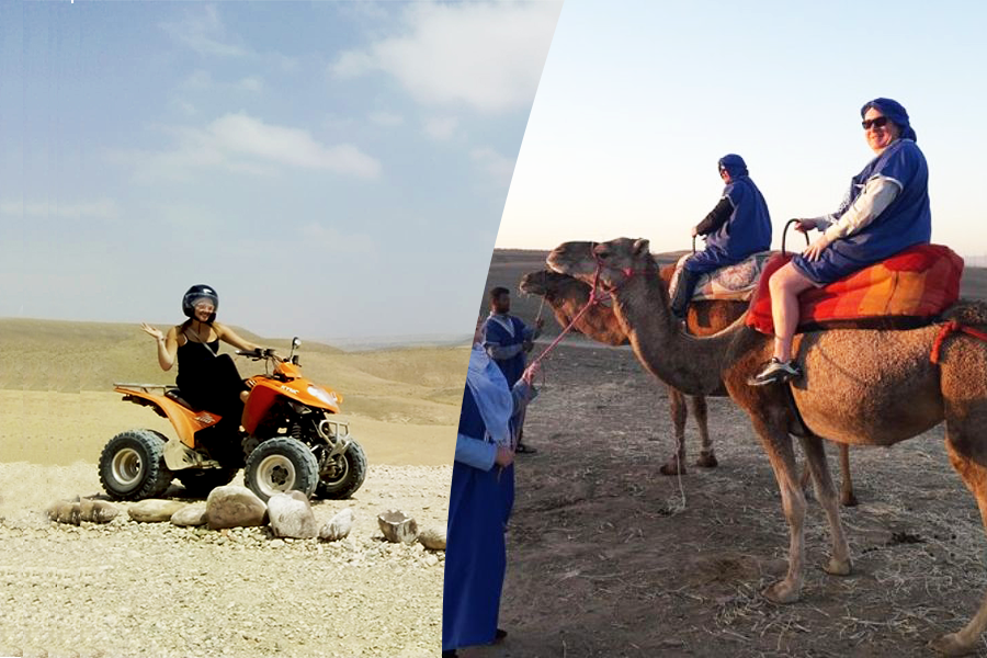 Camel Ride & Quad Bike Experience at Agafay Rocky Desert 