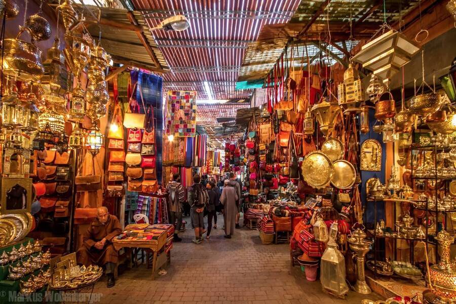 Marrakech Traditional Souks and Old Medina Visit