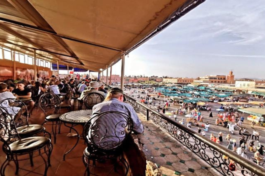 Rooftop Tour and Medina Visit with Meals in Marrakech 